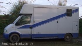 Vauxhall Movano 3.5 ton 2 Horse Lorry
